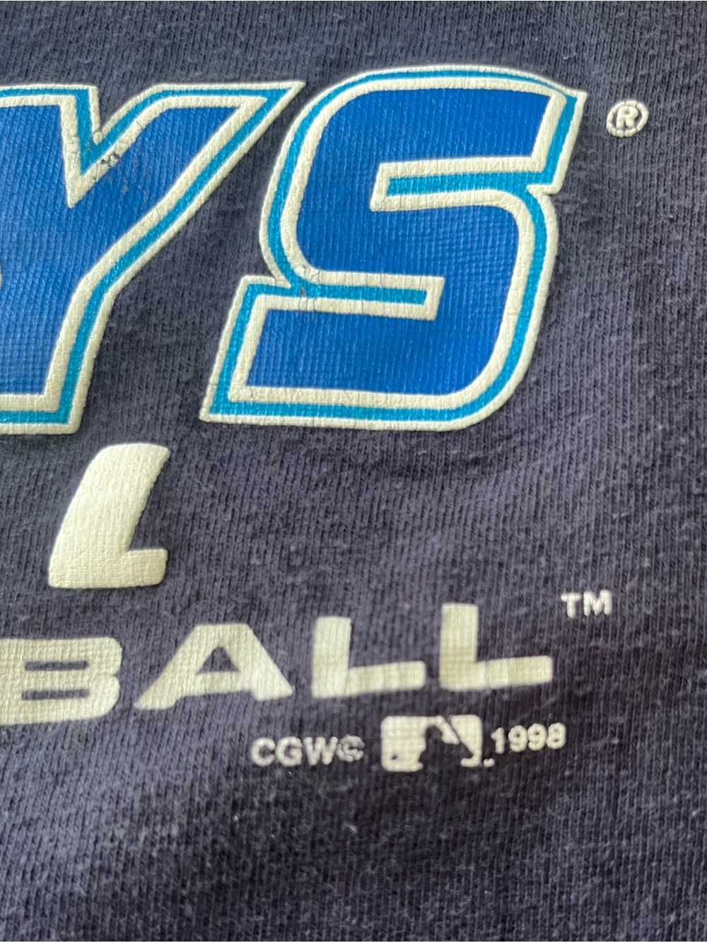 Vintage 1990s Toronto Blue Jays T-Shirt XL - Picture 5 of 6